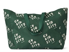 Liewood curiosity/garden green maxi tote bag